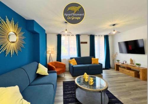 Saint-Omer Apartment | Le Spacieux à Saint-Omer - 2 chambres, centre et gare à pied, parking gratuit