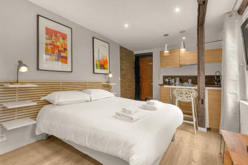 Saint-Etienne Apartment | Le Studio des Antiquaires - Studio climatisé