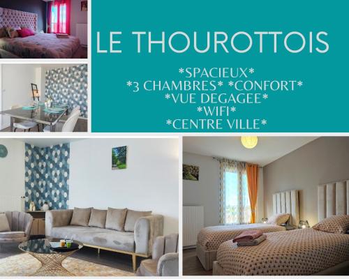 Thourotte Apartment | Le Thourottois*Centre ville*Wifi*Spacieux*Confort* Saint-Gobain