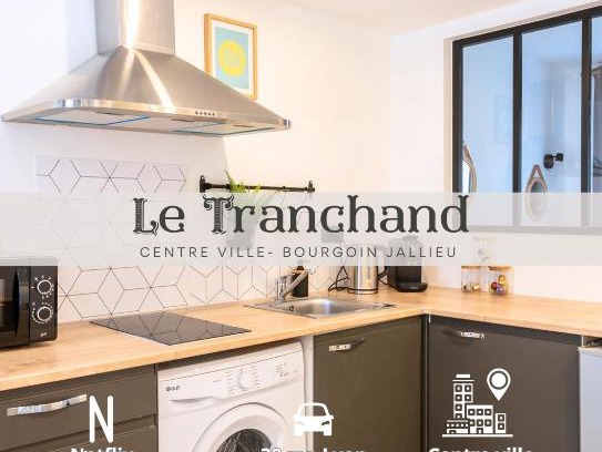 Bourgoin-Jallieu Apartment | Le Tranchand☆City Center☆Wifi HD