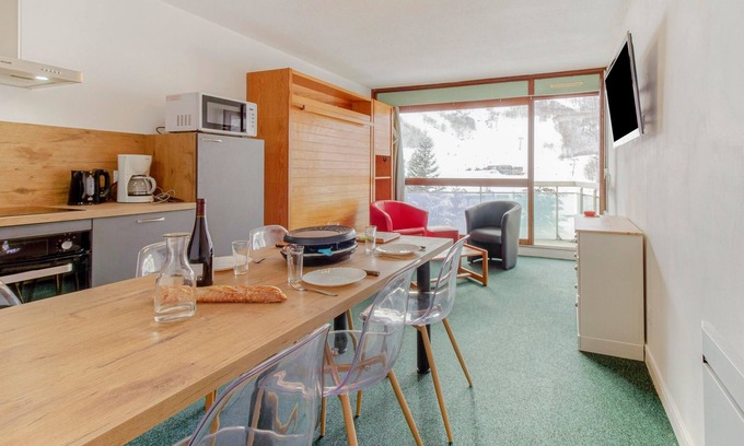 Eaux-Bonnes Apartment | Le Tyrolien - Au pied des pistes avec balcon