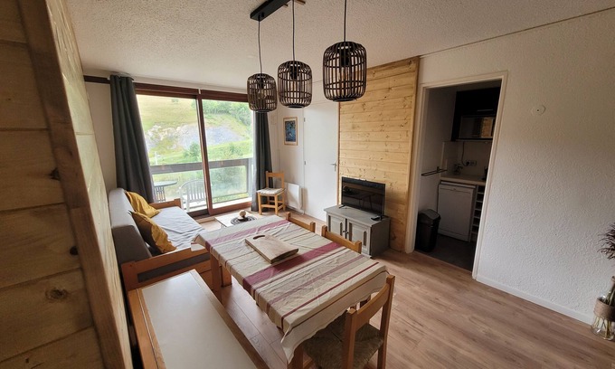 Le Corbier Apartment | Le Yéti - Station de ski à pied au Corbier