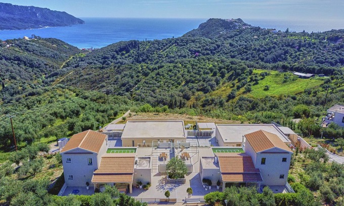 Kavvadades Villa | Lefkimmiatis Villa Petra newly built