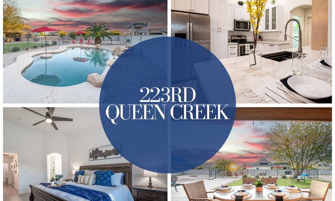 Queen Creek House | Legacy Sports Complex! Heated Sparkling Pool. Dog Friendly.