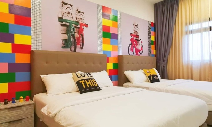 Medini Apartment | Legoland Medini (8pax) WIFI @ JB City Homestay