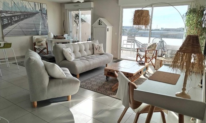 Sete Apartment | Leisure at sea in a penthouse fully equipped