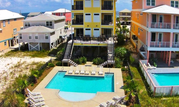 Gulf Shores House | Lemonade Stand Across from Beach, Large Pool and Living Areas FREE Activities and Golf
