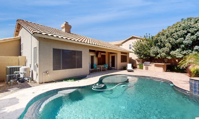 Gilbert House | Leo's Pool & Park House on Princeton, a charming vacation rental