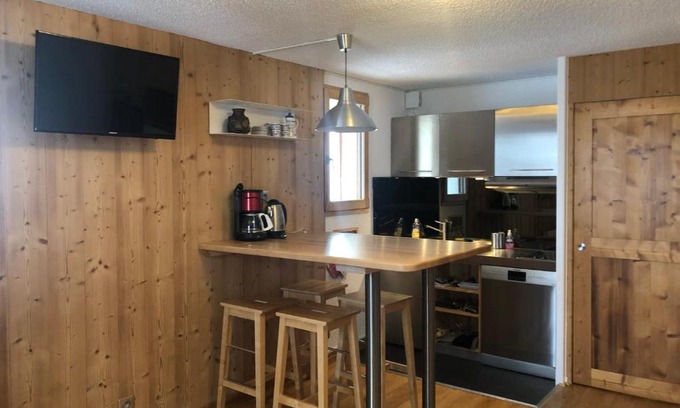 La Grave Apartment | Les balcons de la Meije n 27- Bright very large balcony very well equip