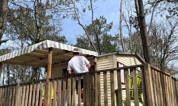 Prayssac House | Les Bois de Prayssac Campsite - 2-room mobile home for 2 people
