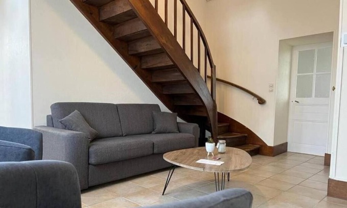 Mareuil-sur-Cher Apartment | LES BOUTONS D'OR (4 TO 6 PEOPLE) + SWIMMING POOL