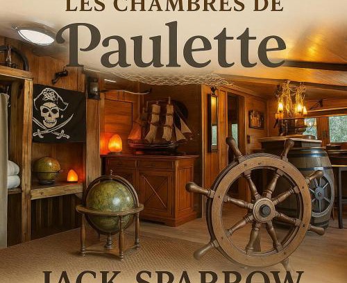 Sainte-Marie-la-Mer House | Les Chambres de Paulette Chambres à Thème Jack Sparrow
