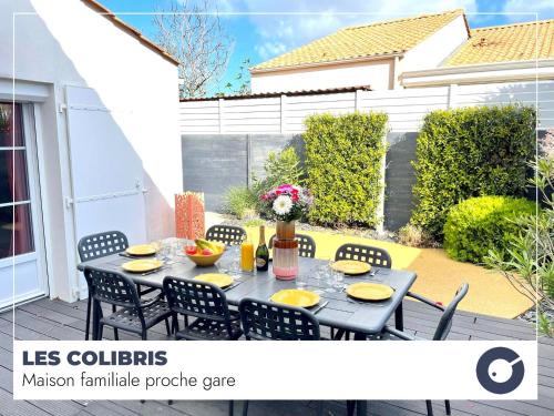 Les Sables d'Olonne House | Les Colibris Maison familiale quartier Gare