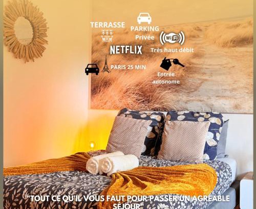 Vitry-sur-Seine Apartment | LES DUNES Studio Ideal couple,solo,famille&pro