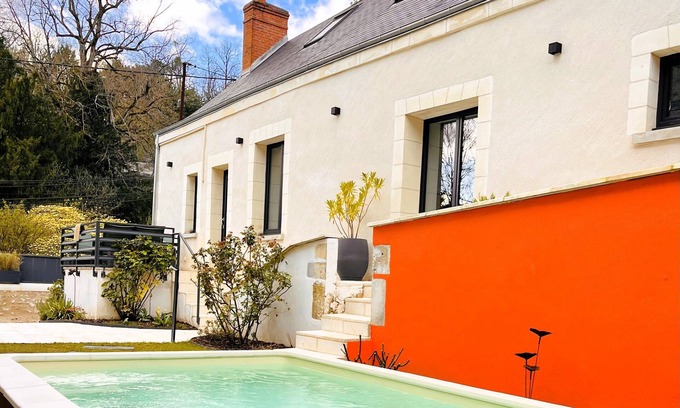 Vouvray House | Les Javelles, house with swimming pool