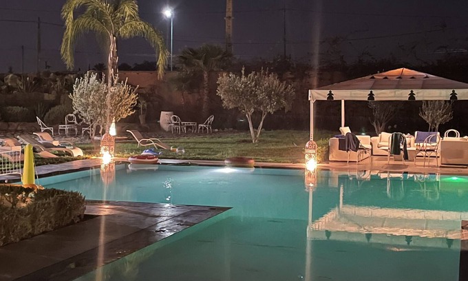 Ait Hamid Villa | LES KASBAHS DE SACHA, Large capacity area for all your events in Marrakech