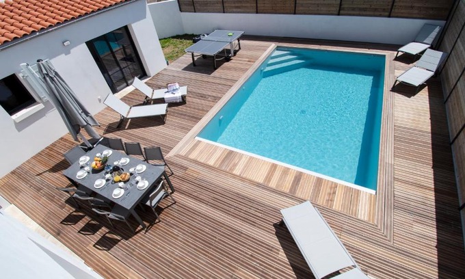 La Cotiniere Villa | Les mouettes/Piscine chauffée jusque déb. novembre