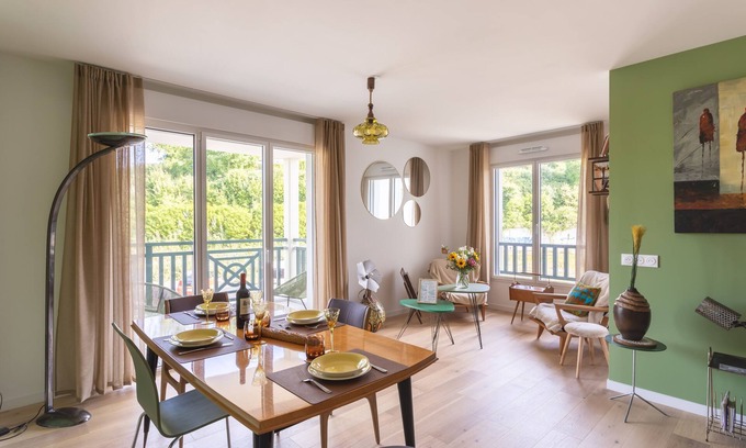 Sables-d'Or-les-Pins Apartment | Les pins 102 - 5min à Pied de la Plage