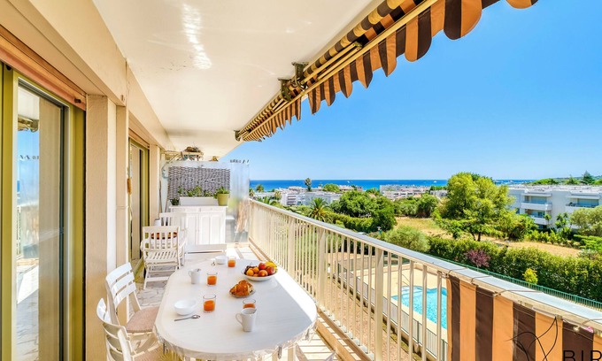 Plaine de la Brague Apartment | LES RIVES D AZUR AC PARKING AND POOL
