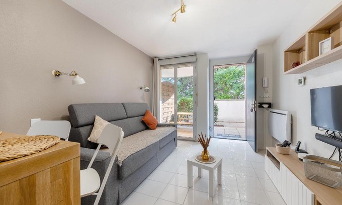 Pech-David Apartment | Les Terrasses de Rangueil : studio avec parking