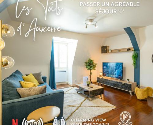 Auxerre Apartment | Les Toits d'Auxerre - Center - Rooftop View