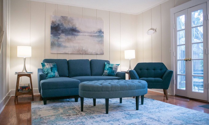 Saint Simons Island House | Let Coastal Comfort be yours! Near beach and village; onsite pool, free bikes!
