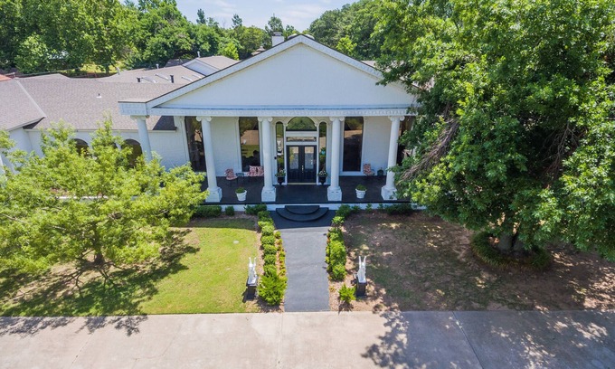 Central Oklahoma City House | Lewcy Manor 17,000 sq ft Mansion on Lake Overholser