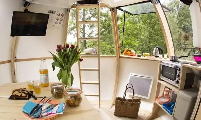 Beauchamps Cabin | LieuDieu Estate - 3 Room Caravan 2/4 People