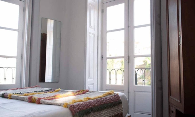 Centro / Baixa House | Light & Airy Historic Centre House with Balconies
