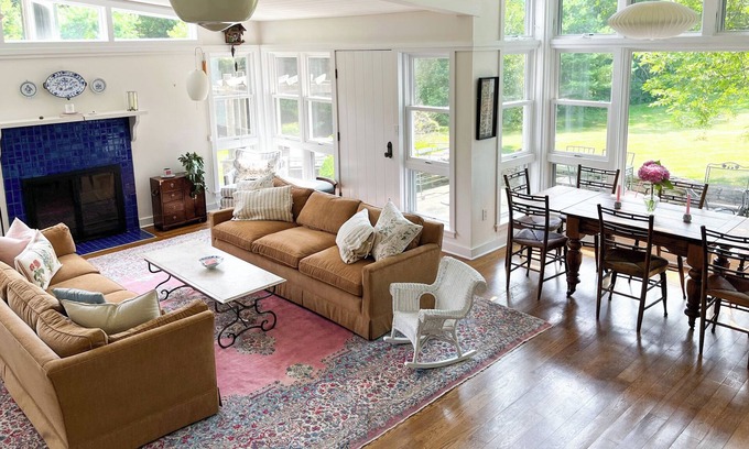 Dover Plains Cottage | Light-Filled Cottage with Pool on Private 5 Acres