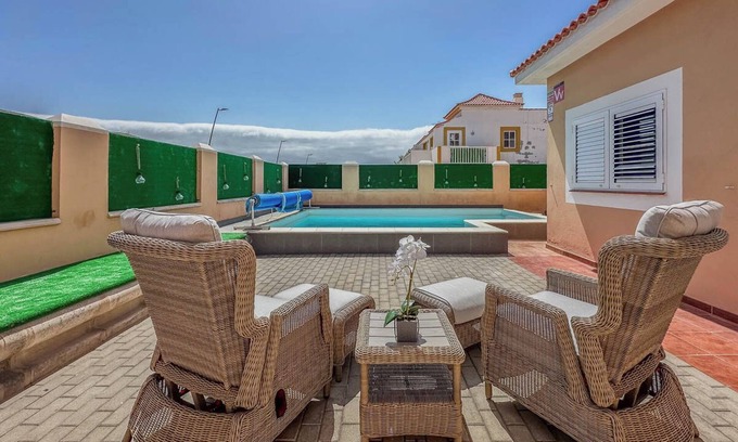 Caleta de Fuste House | Lightbooking Esmeralda piscina privada Caleta de Fuste