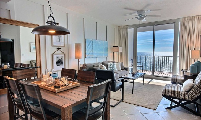 Gulf Shores Condo | Lighthouse 1208 ~ In/Outdoor Pools, Hot Tub, Sauna, Fitness Room + $400 in FREE Activities Daily