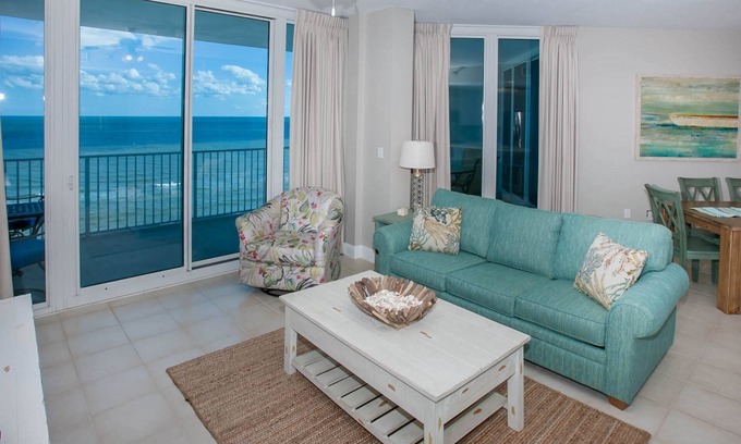 Gulf Shores Condo | Lighthouse 1215 ~ In/Outdoor Pools, Hot Tub, Sauna, Fitness Room + $400 in FREE Activities Daily