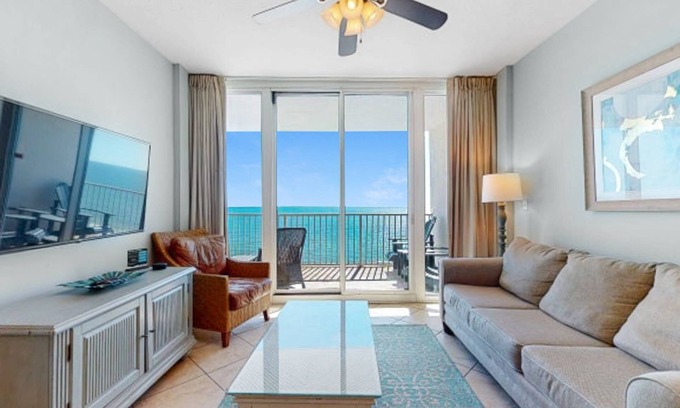 Gulf Shores Condo | Lighthouse 907 ~ Indoor/Outdoor Pools, Hot Tub, Sauna, Fitness Room + $400 in FREE Activities Daily