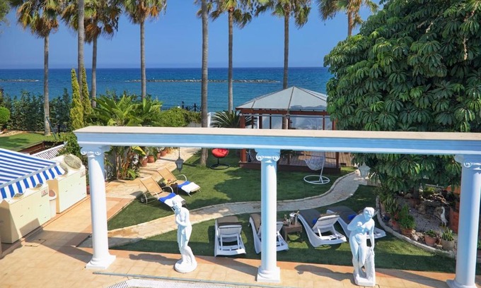 Germasogeia Villa | Limassol Beachfront Holiday Villa