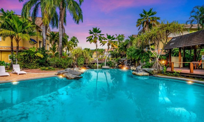 Cairns North Apartment | Linaria Lakes - Tropical Resort Apartment | Pools & Gardens | Near CBD & Reef