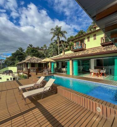 Cambaquara House | Linda casa c/ vista mar à 1km da Ilha das Cabras