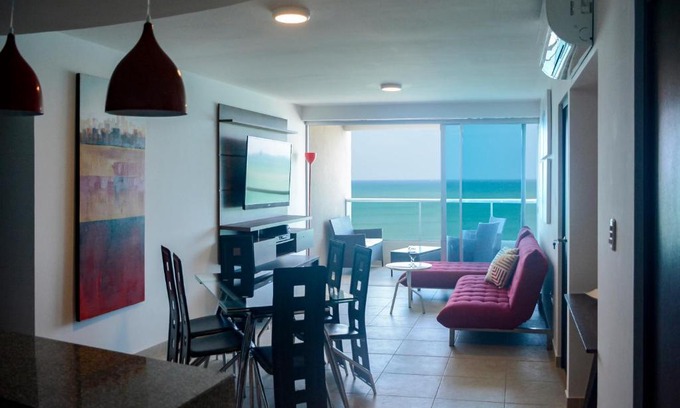 Salinas Apartment | Lindo Departamento al pie de playa Edificio TORRE OCEÁNICA