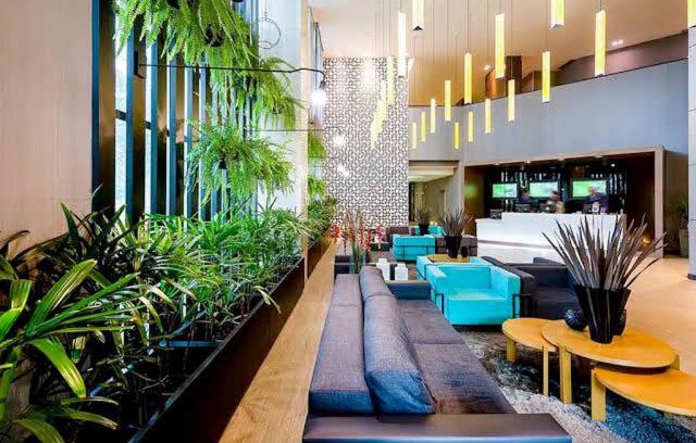 Setor Hoteleiro Norte Apartment | Lindo Flat Part Grand Mercure Varanda aconchegante
