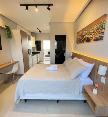Jardim Palmeiras Apartment | Lindo Studio Confortável e Aconchegante
