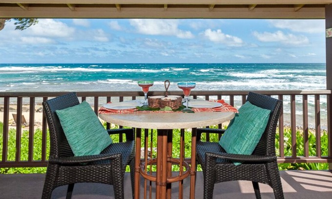 Wainiha Condo | Literally Right On the Beach - 2BR Condo Perfect for Couples & Small Families