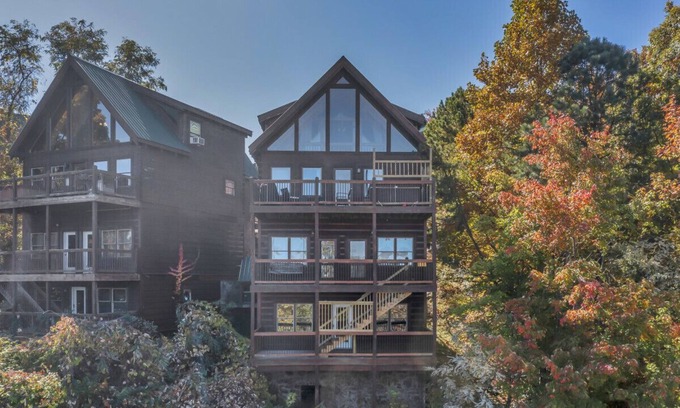 Chalet Village Cabin | Little Cub Retreat Mtn View, Hot Tub, Indoor Pool