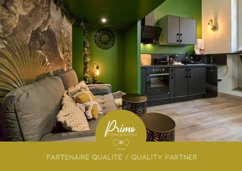 Nevers Apartment | Little Jungle Atypique Nevers BY Primo Conciergerie