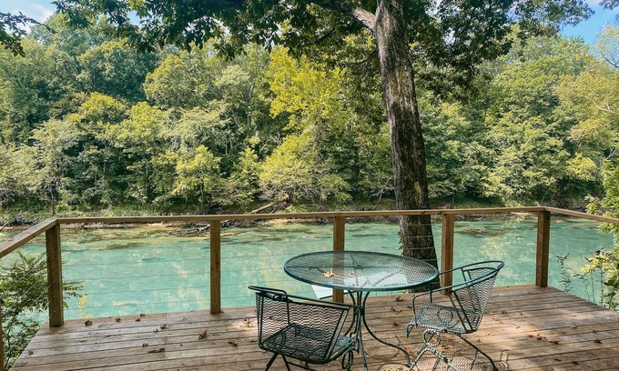 Heber Springs House | Little Red Riverfront Home w/Amazing Views & Expansive Deck!