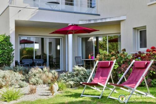 Guilvinec Apartment | LocaLise - A80 - La villa blanche - Côté jardin - Plain-pied - Wifi inclus - Draps inclus - Animaux bienvenue
