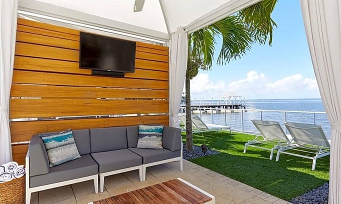 Rocky Point Apartment | Located on Tampa Bay, The Godfrey Hotel & Cabanas features a heated outdoor pool .