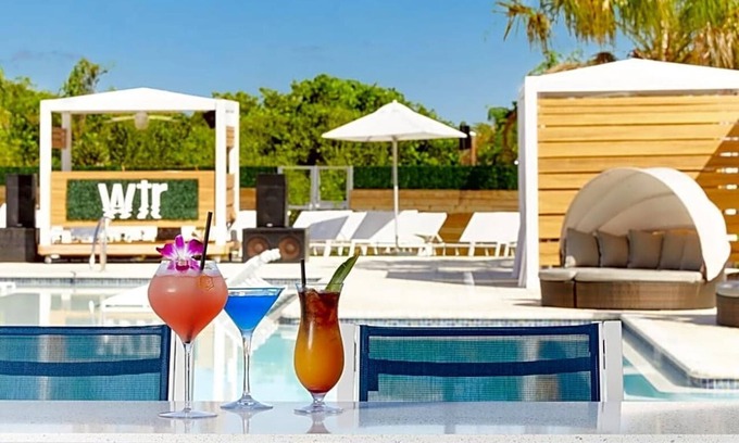 Rocky Point Apartment | Located on Tampa Bay, The Godfrey Hotel & Cabanas features a heated outdoor pool .