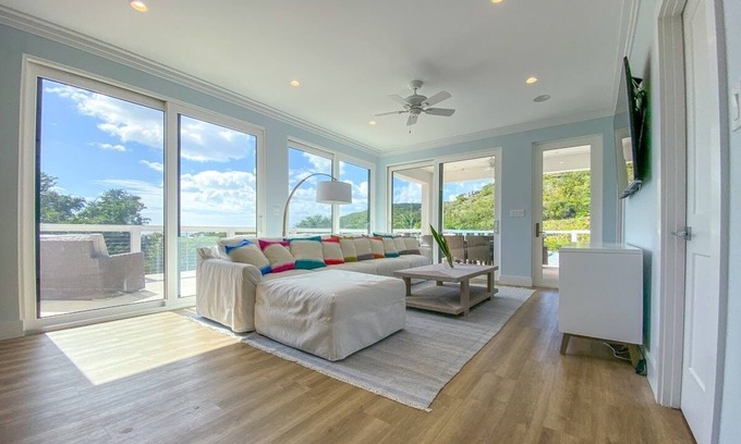 Estate Frenchman Bay Villa | Located walking distance to Limetree Beach and Resort