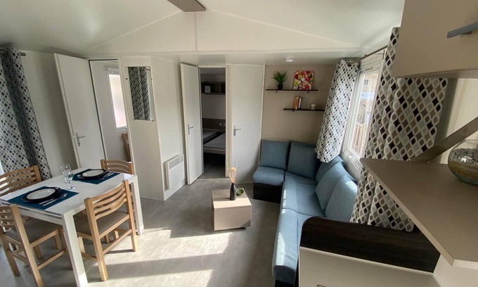 Litteau House | Location 449 | Elegance mobile home at Domaine de Litteau 4* without Fun Pass