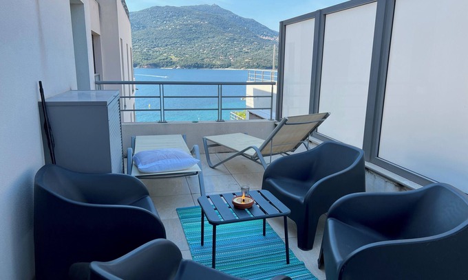 Propriano Apartment | Locigo- T3 VUE MER Pied Dans L'eau